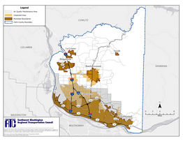 2010 Federal Urban Area Boundary Map