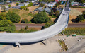 Ribbon Cutting Looking East