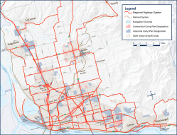 Map 1: Industrial and Commercial Lands